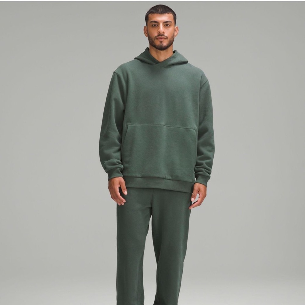 Lululemon Steady State Men`s Hoodie Color Dark Forest Size M